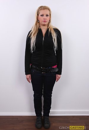 Czech Casting  xxx photo collection featuring Petra exhibit amazing form